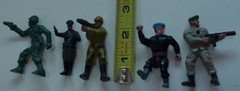 Vintage Figure 1986 GUTS Ground Troops Green Beret 1988 JUDO Men of Medal