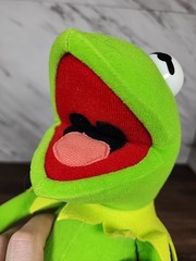 Vintage Kermit the Frog Nanco Plush Posable Bendable Muppets Jim Henson 16″ Long