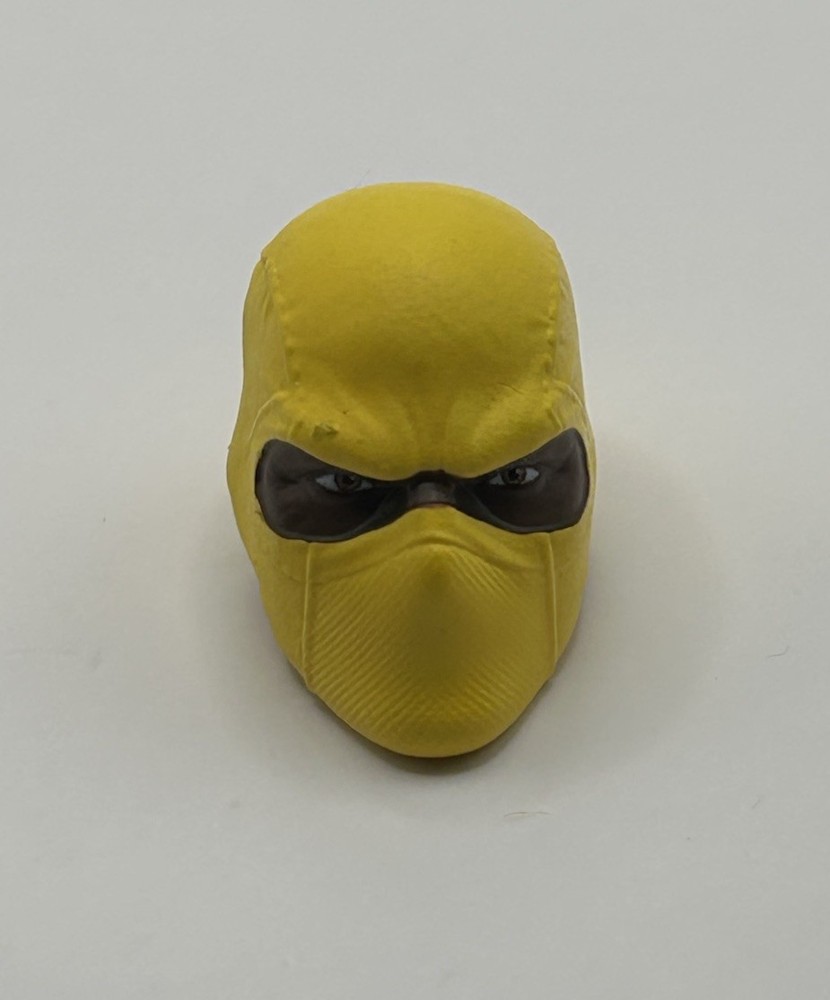 Soldier Of Fortune Combat Operative Black & Yellow Head (Dark Skin) 1/12 Scale