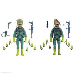 ULTIMATES! Mars Attacks Martian The Invasion Begins – 7″ Mars Attacks Action …