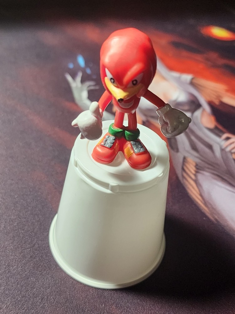 Knuckles the Echidna Sonic X Figure Collection SEGA TOYS 2003 Japan H04 1.9in