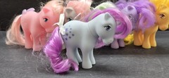 Lot of 6 My Little Pony 35th Anniversary Retro Reissue 2017 Bridge Direct G1