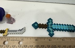 Minecraft Mixed Toy Lot of 6 Items