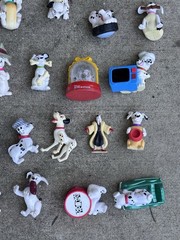 101 Dalmatians McDonald’s Toys Lot Of 50 Different No Doubles Disney Vintage Lot