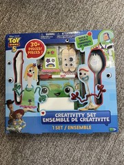 Disney Pixar Toy Story 5 Creativity Set with 30+ Pcs Craft Supplies for Kids