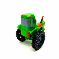 4PCS Disney Pixar Cars Multi-Color Cow Tractors McQueen Film Farm Little Man