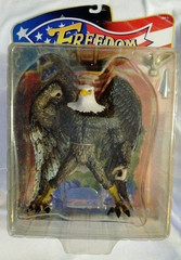 2002 FREEDOM THE AMERICAN EAGLE 8″ 9/11 Commemorative Action Figure MEZCO Sealed