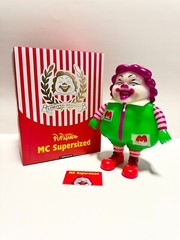 MC Supersized Green Black Light Magic by Ron English Popaganda *READ DESC*