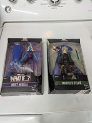 2x New and Sealed Marvel Legends Figures What If Heist Nebula and Sylvie