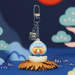 Snow Peak x KAKAO Friends RYAN Camper Figure Keyring Limited + TRACK