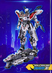 Metal Cardbot W Grand Blue Leon Dark Edition Limited Robot Toy SAMG Korea New
