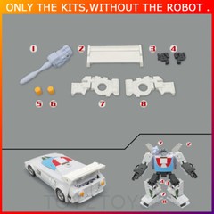 DIY Weapon Filler Upgrade kit For Legacy United Generations Selects Wheeljack