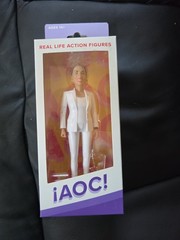 !AOC!~ Congresswoman Alexandria Ocasio-Cortez~FCTRY Real Life Action Figures~Box
