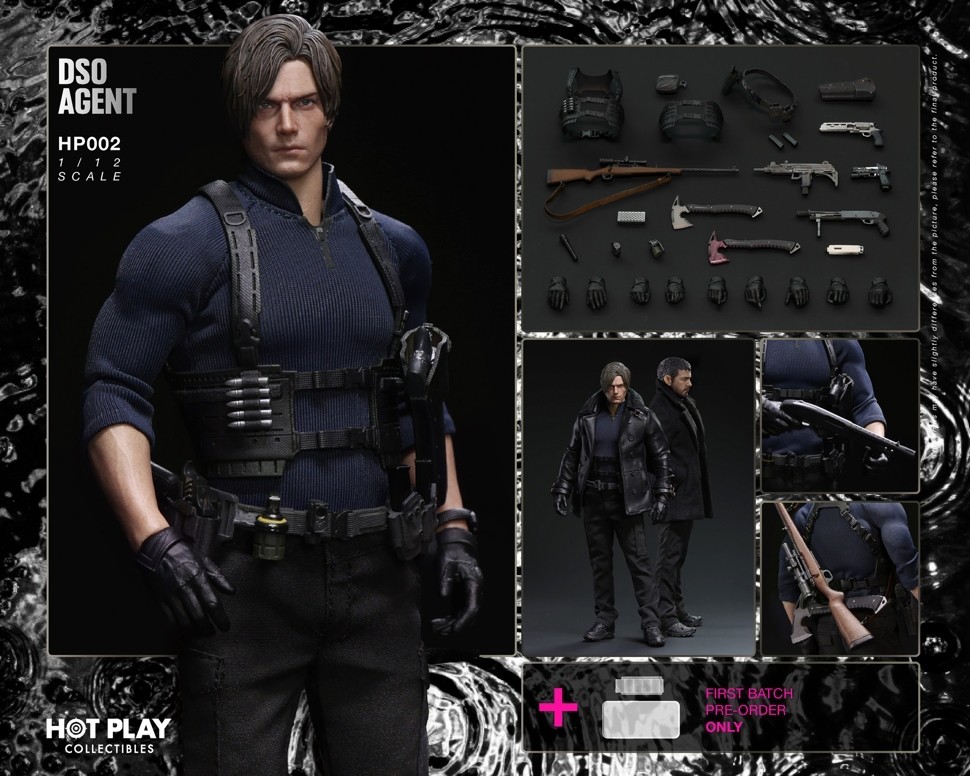 Hot Play HP002 Leon S Kennedy DSO Agent Resident Evil 9 Figure Preorder