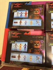 FNAF Endo Series 2 (FULL SET) Freddy Bonnie Chica Shadow Mangle Jazwares IN HAND