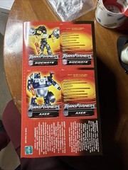 Transformers Robots In Disguise RiD Sideways VS Axer New Factory Sealed