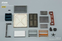 New JOYTOY 1/18 Diorama Mecha Depot Meeting Area Scene Model Toys In Stock Gift