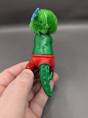 Vintage 1985 Funny Foots Alligator Crocodile Grabber Hugger Figure Toy Dinosaur