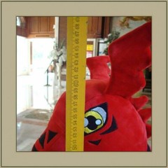 Digital Digimon Guilmon Plush Doll Kids Stuffed Toy Pillow Xmas Gift