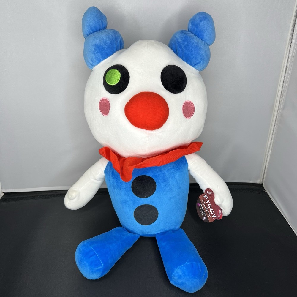 Piggy CLOWNY Jumbo Plush 19” Figure Series 1 – RARE