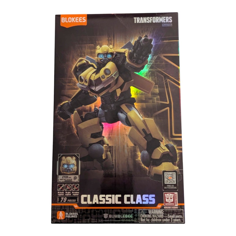 Transformers Bumblebee 02 Classic Class 79 Pc Blokees Action Figure Age 12+ BNIB