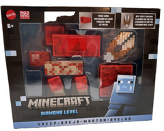 Mattel Minecraft Diamond Level SHEEP • OVEJA • MOUTON • OVELHA New