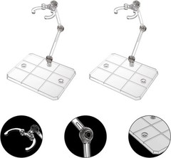 1/4/8X Adjustable Action Figure Display Holder Base Doll Model Support Stand