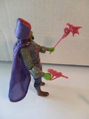 Defenders of the Earth MING the Merciless 1985 Galoob w/ Cape Gun Broken Staff