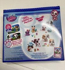 Littlest Pet Shop LPS Pairs #150 Cow & #151 Collie G7 Series 3 Cowabunga Set New
