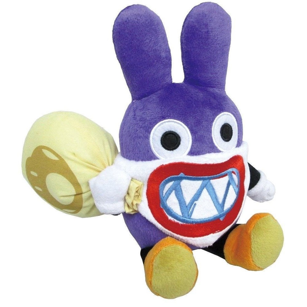 Super Mario Bros Wii U Stuffed Plush Toy Doll 9″ Nabbit