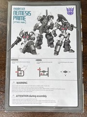 Flame Toys Furai Model Kit Nemesis Prime Attack Mode Transformers 2018 Assembled