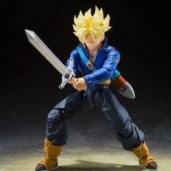 In Stock Demoniacal Fit Dragon Ball The Coming One Top Gun Trunks Action Figure