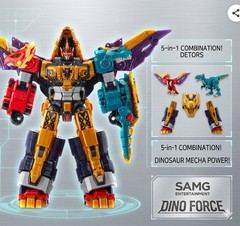 Miniforce Dino Emperor EX Dinosaur Combining Transforming Robot K-TOY 13.8″ 2026