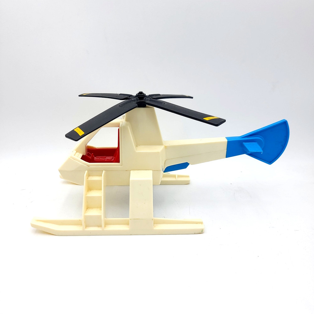 1974 Vintage Fisher-Price Adventure People Rescue Helicopter 305 Toy