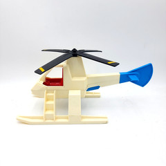 1974 Vintage Fisher-Price Adventure People Rescue Helicopter 305 Toy