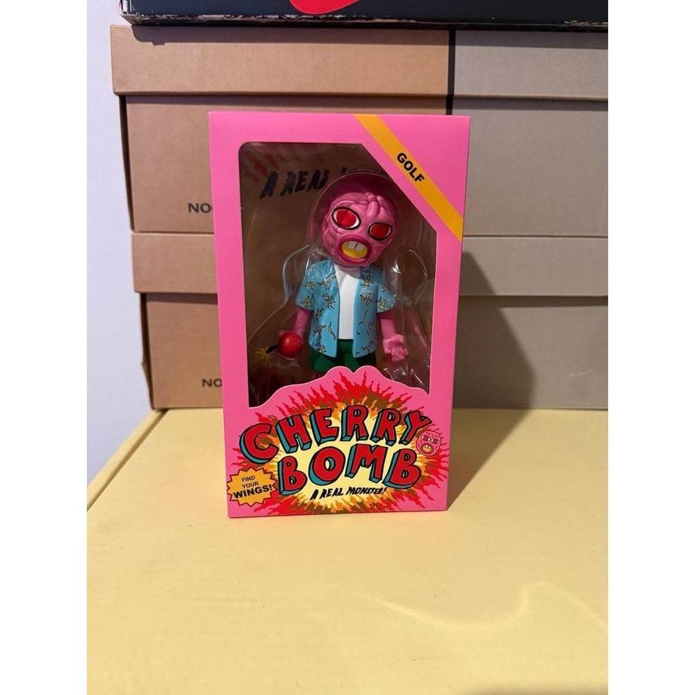 Golf wang cherry bomb Tyler the creator figure