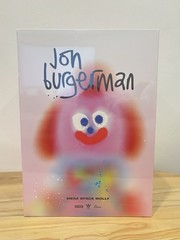 Authentic Mega Space Molly 400% Jon Burgerman – On Hand