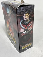NECA Gargoyles Armored Xanatos Ultimate Action Figure w/ Arm Cannon Box Wear