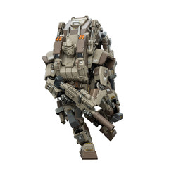 JOYTOY Dark Source 1/25 APOC Series Sky Striker Precision Strike Mech Model