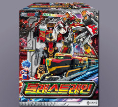 Metal Cardbot S Flame Nova Blastrain Set Transforming Robot Car Figure Toy