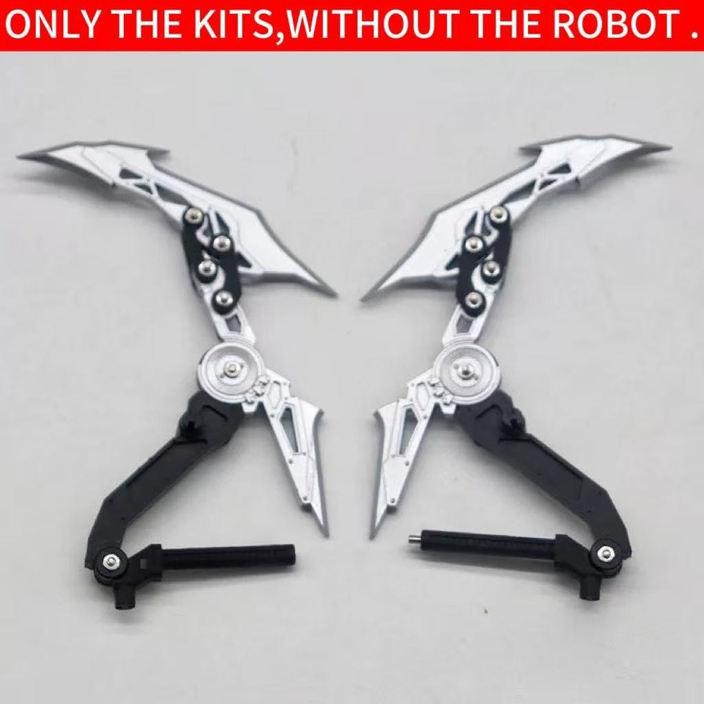 FDM 3D Printed Foldable Scythe Weapon for TF Model Spare Part DIY Upgrade