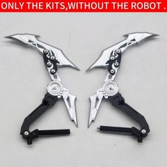 FDM 3D Printed Foldable Scythe Weapon for TF Model Spare Part DIY Upgrade