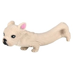 Squishy Stretchy Bulldog (2.5″ to 6.5″) Rubber Fidget Sensory Toy Filled Sand