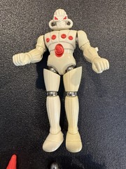 Vintage 1977 Mego Micronauts Force Commander Magnetic Chest And Both Hand Shoot