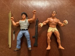 Major Big Rubber Guys Exclusive John Rambo Kickboxer Sloan JCVD