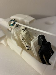 STAR WARS DROIDS WHITE WITCH CUSTOM VEHICLE 3.75″ Scale Fan Made Easy Assembl