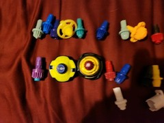 HUGE Beyblade X – Collection Lot – Takara Tomy & Hasbro Blades Ratchets Bits