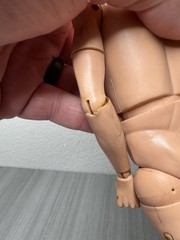 Vintage GI Joe 1964 Fully Jointed Action Figure Beige Plastic Military & Adventu
