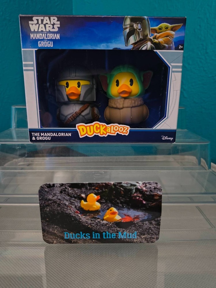 2.5″ Duckalooz Rubber Ducks – Star Wars -Mandalorian and Grogu Boxed Set