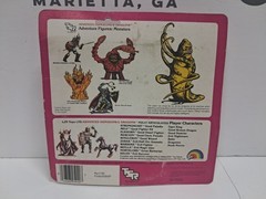 Vintage 1983 TSR Advanced Dungeon & Dragons – RAGING ROPER – Cardback Only